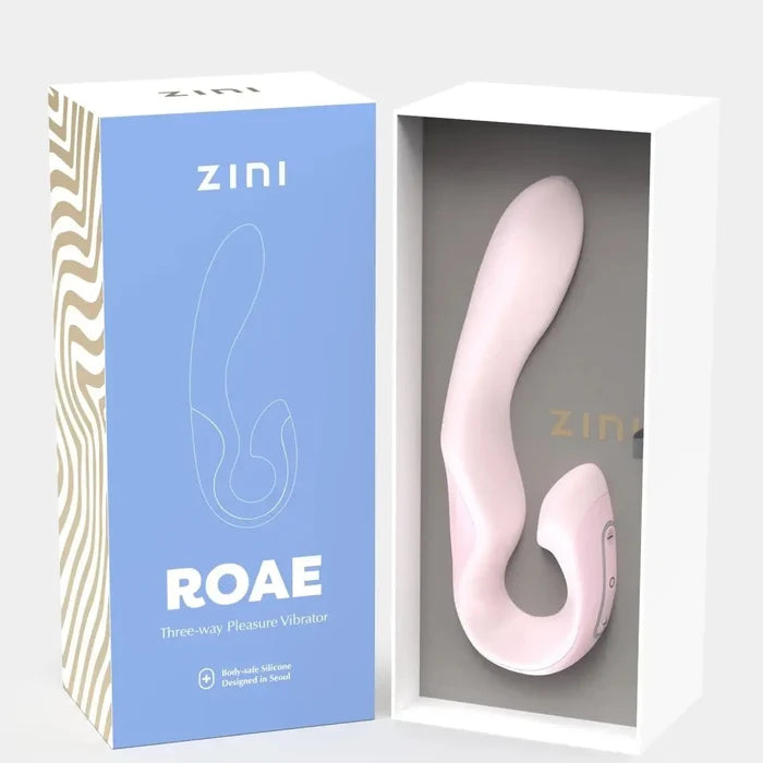 Zini Roae Three - Way Pleasure Vibrator - Rolik®